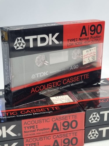 Tdk a90 cassette audio - cassette,