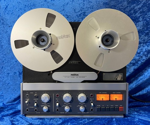 Magnétophone bande revox - magnétophone, à